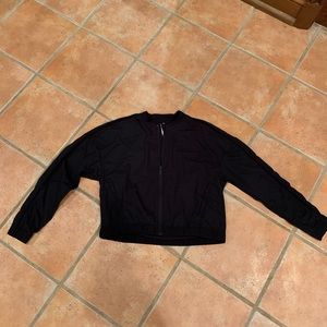 Lululemon short front zip jacket - NEVER WORN